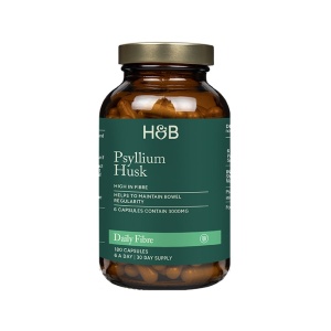 Псилиум хуск фибри (Psyllium Husk) 500mg 200 капсули, HB