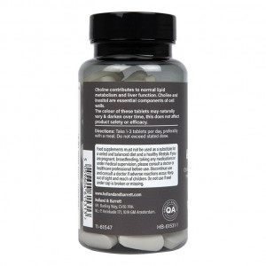 Холин и Инозитол (Витамин В4 + В8) (Holland & Barrett Choline Inositol) 100 таблетки дозировка