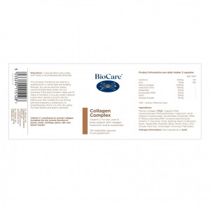 BioCare Collagen Complex 120 Vcaps съдържание