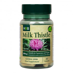Бял трън екстракт (Milk Thistle) 30 капсули - Img 5