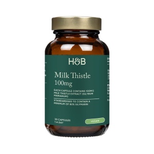 Бял трън екстракт (Milk Thistle) 60 капсули, H&B