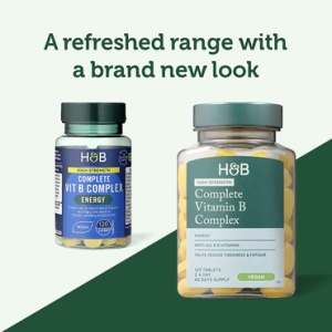 Витамин Б комплекс (Vitamin B Complex) 120 таблетки, H&B - Img 4