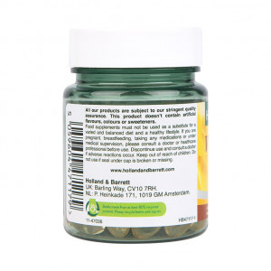 Витамин Е (Vitamin E) 400 I.U. 30 капсули, H&B - Img 3