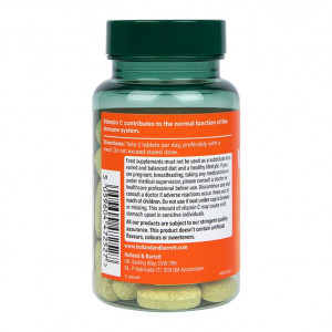 Кверцетин + Витамин С (Quercetin + Vitamin C) 60 таблетки, H&B - Img 3