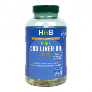 Cod Liver Oil 1000mg Holland and Barrett 120 caps