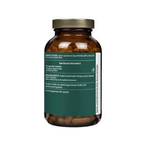Псилиум хуск фибри (Psyllium Husk) 500mg 200 капсули, HB - Img 2
