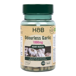 HB Чесън без мирис 120 таблетки, Holland and Barrett