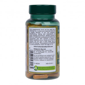 Куркума (Turmeric) 500мг 90 капсули, H&B - Img 3