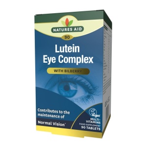 Лутеин Комплекс за Очи Lutein Eye Complex 30 таблетки, Natures Aid