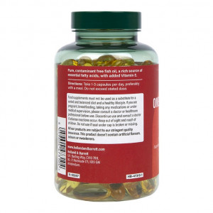Омега-3 концентрирано рибено масло (Omega 3 Fish Oil) 1200mg 120 капсули, H&B - Img 3