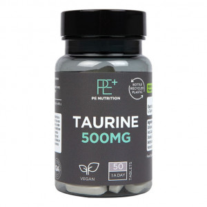 Таурин (Taurine) 500мг 50 таблетки, H&B