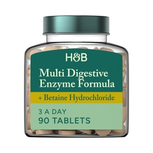 Широкоспектърни храносмилателни ензими (Multi Digestive Enzyme Formula) 90 таблетки, H&B