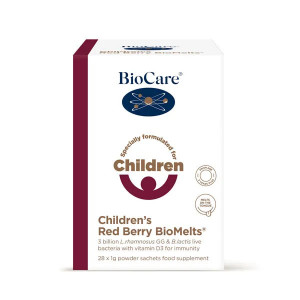 BioCare Childrens Red Berry BioMelts 28 Sachets