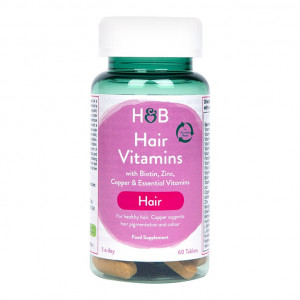 Витамини за коса с колаген (Hair Vitamins) 60 таблетки, H&B - Img 1
