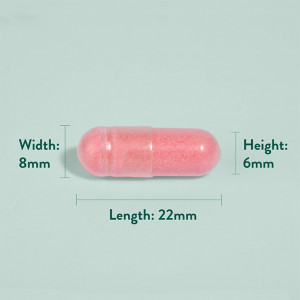 Вишни сорт Монтморенси (Holland and Barrett Montmorency Cherry) 435mg 30 капсула размер