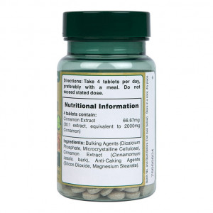 Канела (Holland & Barrett Cinnamon) 500мг 90 таблетки състав