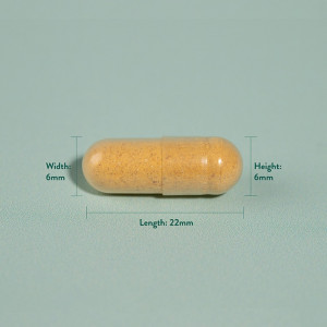 Куркума (Turmeric) 500мг 90 капсули, H&B - Img 4