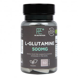 Л-глутамин (L-glutamine) 500мг 50 таблетки, H&B