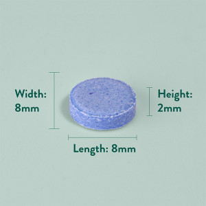 Хелатиран Мед (Chelated Copper) 2000мкг Holland & Barrett 90 таблетка размер