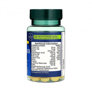 Витамин Б комплекс (Vitamin B Complex) 120 таблетки, H&B - Img 6