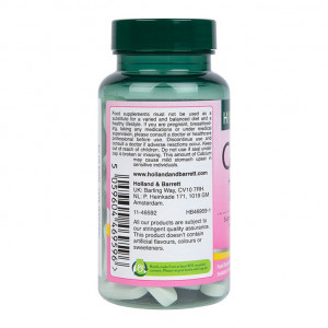Калций магнезий и витамин Д (Calcium, Magnesium & Vitamin D) Holland and Barrett 60 таблетки дозировка