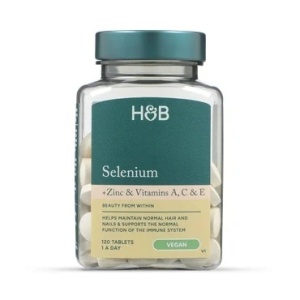 Селен и цинк с витамини (Selenium + Zinc & Vits A, C & E) 120 таблетки