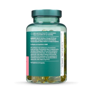 Тройни Омега 3+6+9 Тройна Сила (Triple Omega 3-6-9) 60 капсули, Holland and Barrett - Img 2