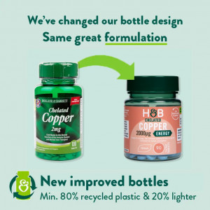Хелатиран Мед (Chelated Copper) 2000мкг Holland & Barrett 90 таблетки нова опаковка