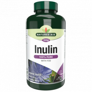 Инулин на прах (Inulin Powder) 250g, Natures Aid