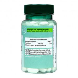 Калий (Potassium) 99 mg 120 таблетки, H&B - Img 2