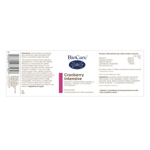 Комплекс от Червена Боровинка 60g, BioCare - Img 2