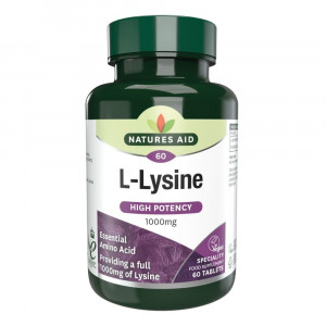 Л-Лизин (L-Lysine) 1000mg 60 таблетки