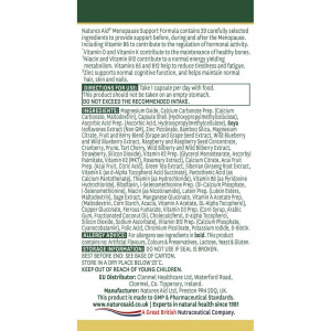 Менопауза комплекс (Menopause Support Formula) 30 капсули, Natures Aid - Img 2