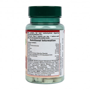 Широкоспектърни храносмилателни ензими (Holland & Barrett Multi Digestive Enzyme Formula) 90 таблетки състав