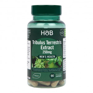Бабини зъби (Tribulus Terrestris Extract) 250mg 90 капсули, H&B - Img 4