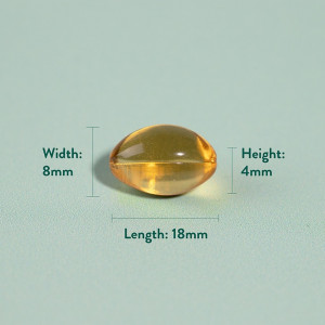 Витамин Е (Vitamin E) натурален 400 I.U. 30 капсули, H&B - Img 4