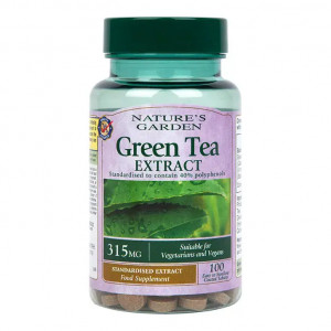 Екстракт от зелен чай (Green Tea Extract) 315мг 100 таблетки