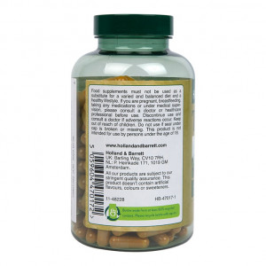 Куркума (Turmeric) 500мг 240 капсули, H&B - Img 3