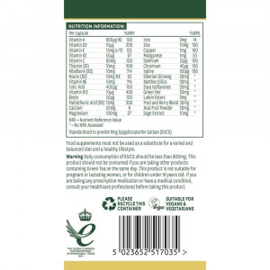 Менопауза комплекс (Menopause Support Formula) 30 капсули, Natures Aid - Img 3