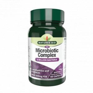Микробиотичен комплекс (Microbiotic Complex) 2млрд. 60 капсули, Natures Aid