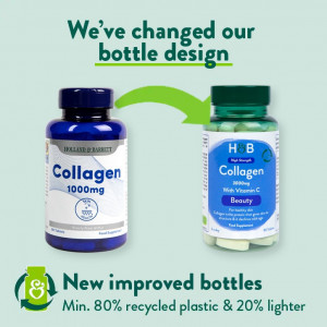 Телешки хидролизиран колаген (Holland & Barrett Bovine Collagen) 1000мг 90 таблетки нова опаковка