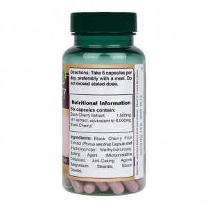 Черна череша екстракт (Holland & Barrett Black Cherry Extract) 250mg 120 капсули състав
