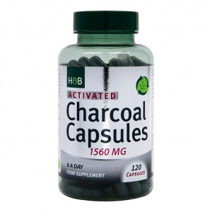 Активен въглен (Activated Charcoal) 1560мг 120 капсули