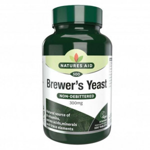 Бирена мая (Brewers Yeast) 300мг 500 таблетки