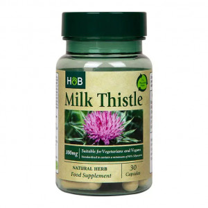 Бял трън екстракт (Milk Thistle) 30 капсули - Img 6