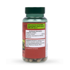 Глог концентрат 120 капсули Holland and Barrett - Img 3