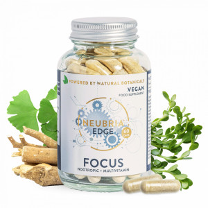 Едж Комплекс за Концентрация Edge Focus 60 капсули, Neubria - Img 1