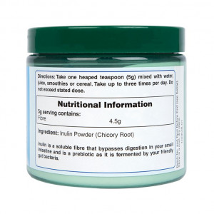 Инулин на прах (Inulin Powder) 200г, H&B - Img 7