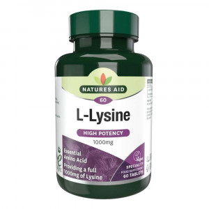 Л-Лизин (L-Lysine) 1000mg 60 таблетки - Img 2