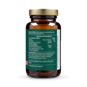 Масло от вечерна иглика (Evening Primrose Oil) 1000мг 60 капсули, H&B - Img 2